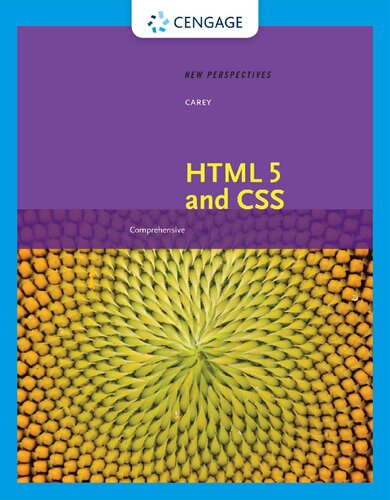 New Perspectives on HTML 5 and CSS Comprehensive Comprehensive