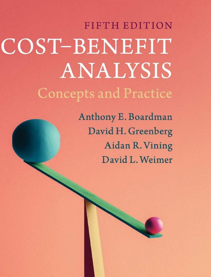 CostBenefit Analysis Concepts and Practice 5th 5E