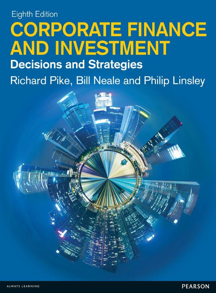 Corporate Finance and Investment 8th 8E