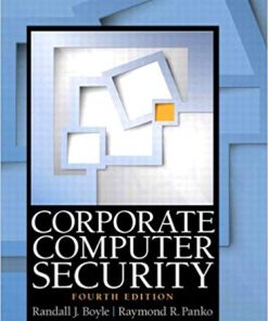 Corporate Computer Security 4th by Randall J Boyle