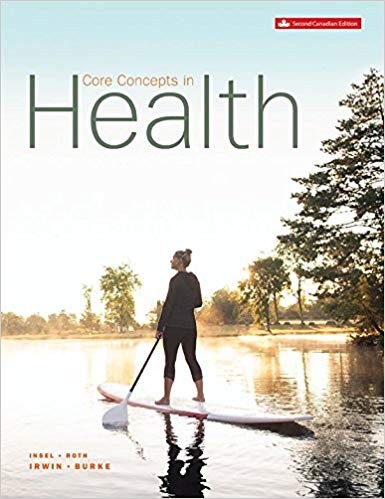 Core Concepts in Health 2nd Canadian by Paul Insel