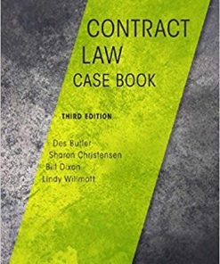 Contract Law Casebook 3rd