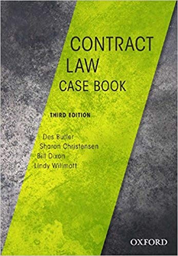 Contract Law Casebook 3rd