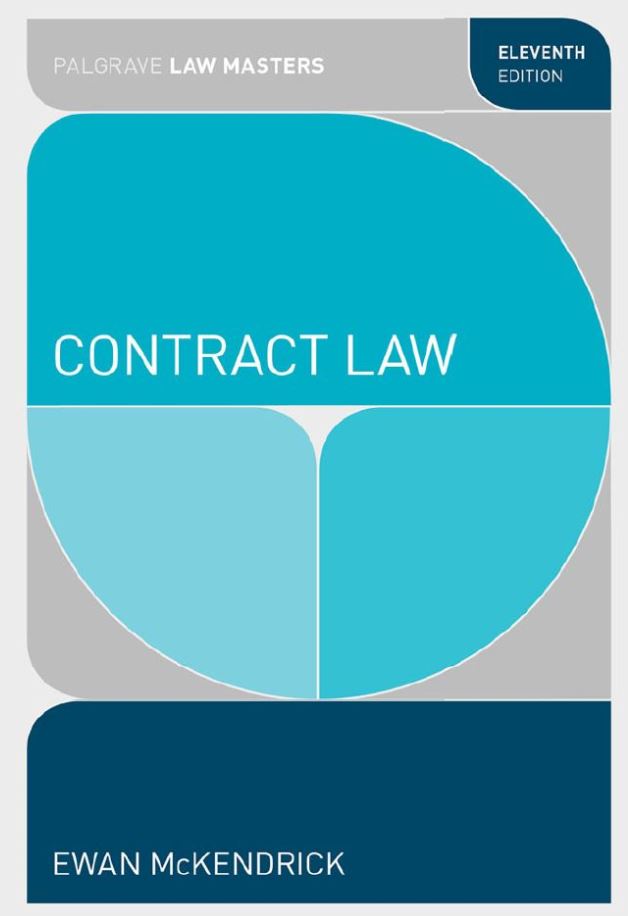 Contract Law 11th 11E Ewan McKendrick