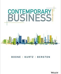 Contemporary Business 17th by Louis E Boone