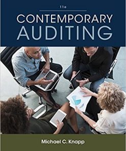 Contemporary Auditing 11th by Michael C Knapp