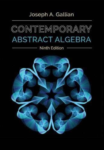 Contemporary Abstract Algebra 9Th