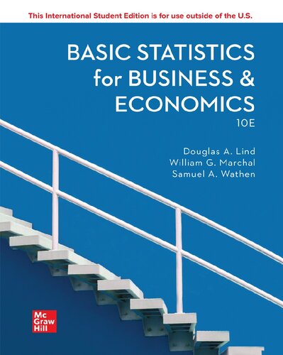 Basic Statistics in Business and Economics ISE HED IRWIN STATISTICS