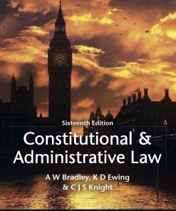 Constitutional and Administrative Law 16th 16E