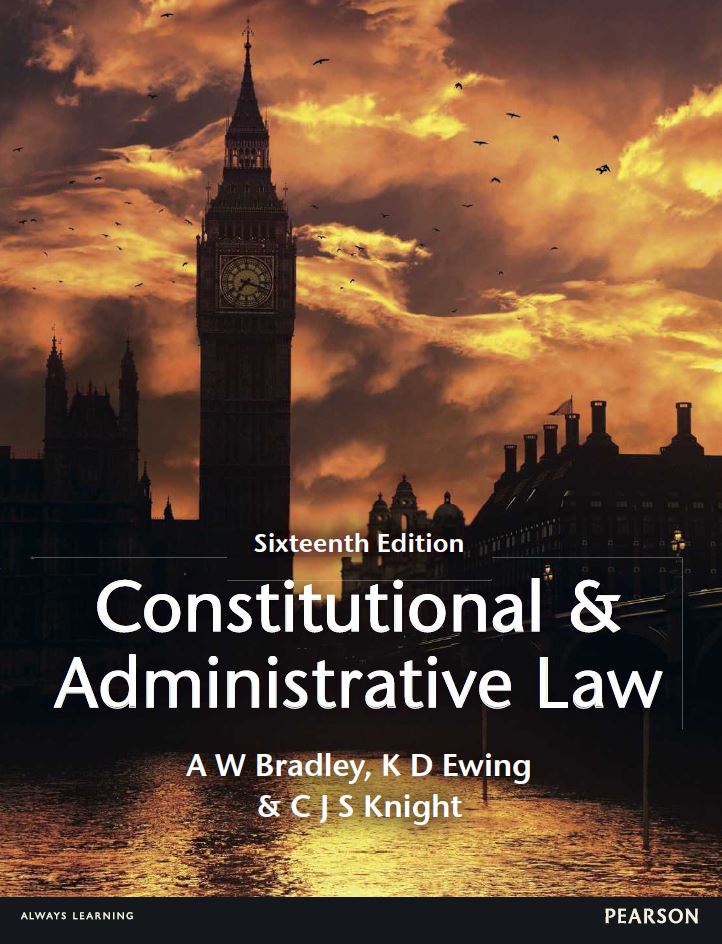 Constitutional and Administrative Law 16th 16E