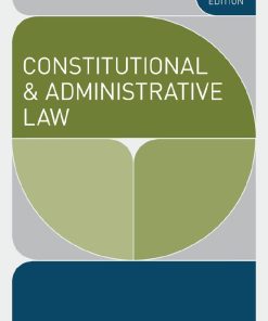 Constitutional and Administrative Law 10th 10E