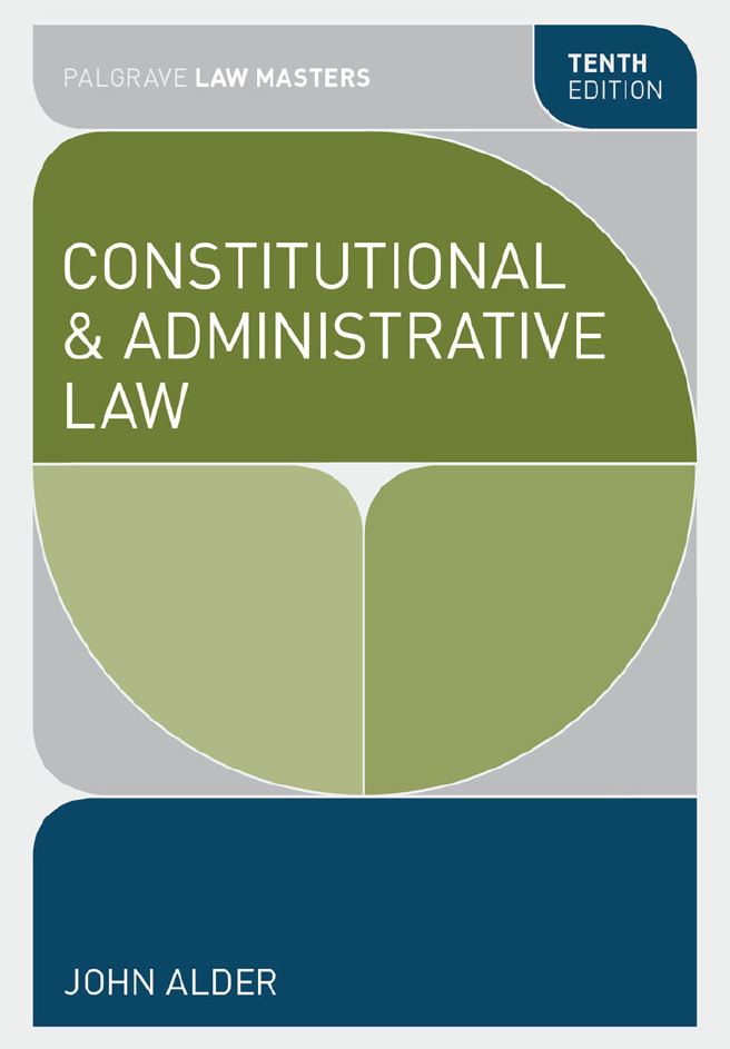 Constitutional and Administrative Law 10th 10E