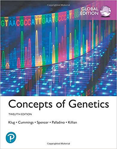 Concepts of Genetics Global 12th