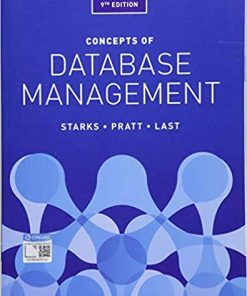 Concepts of Database Management 9th Joy L Starks