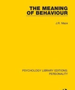 The Meaning Of Behaviour