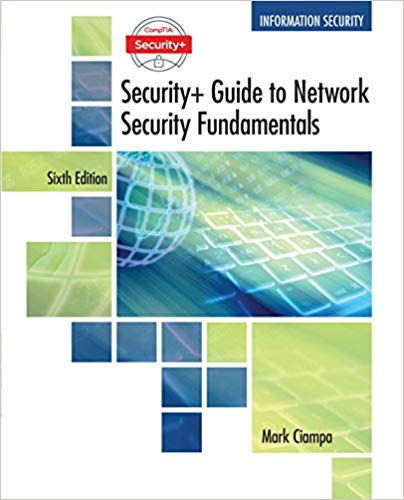 CompTIA Security Guide to Network Security Fundamentals 6th