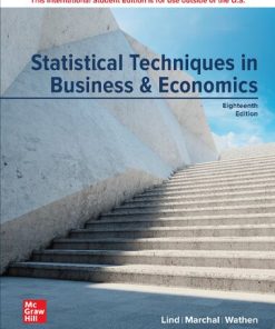 ISE Statistical Techniques in Business and Economics ISE HED IRWIN STATISTICS