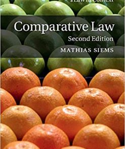 Comparative Law Law in Context 2nd