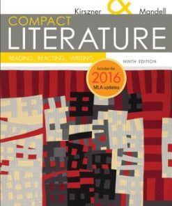 Compact Literature Reading Reacting Writing 2016 Mla Update 9Th