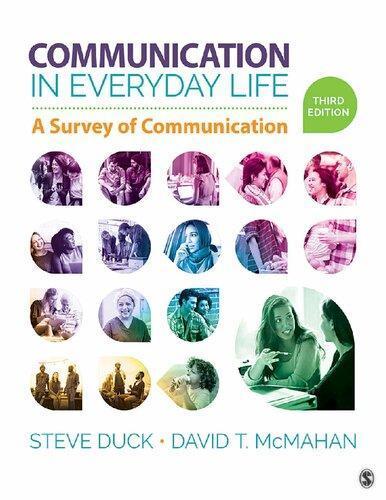 Communication In Everyday Life A Survey Of Communication 3Rd