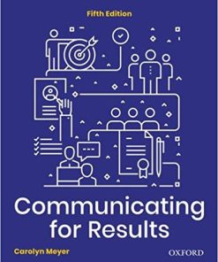Communicating for Results A Canadian Student8217s Guide 5th Fifth