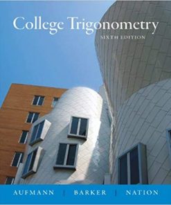 College Trigonometry 6th