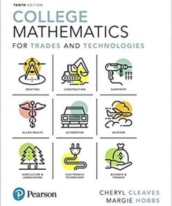 College Mathematics for Trades and Technologies 10th
