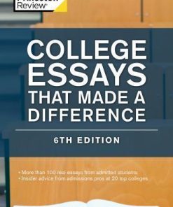 College Essays That Made A Difference 6Th