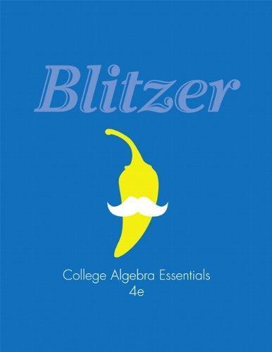 College Algebra Essentials 4Th