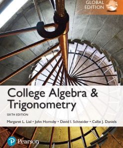 College Algebra and Trigonometry 6th 6E