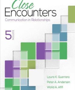 Close Encounters Communication In Relationships 5Th