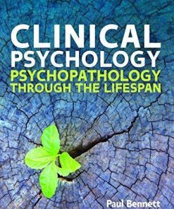 Clinical Psychology Psychopathology Through The Lifespan