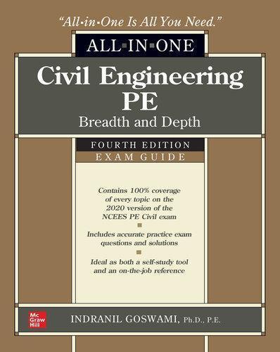 Civil Engineering Pe All In One Exam Guide 4Th
