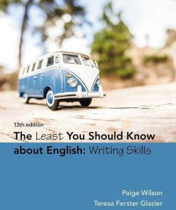 The Least You Should Know About English Writing Skills 13th