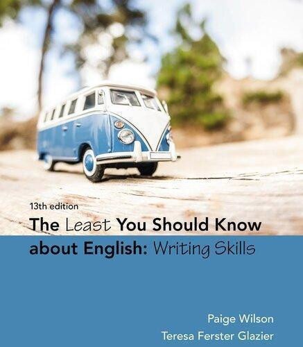 The Least You Should Know About English Writing Skills 13th