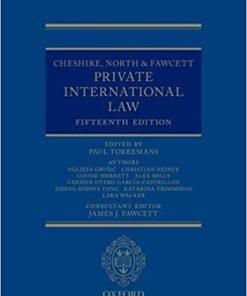 Cheshire North 038 Fawcett Private International Law 15th