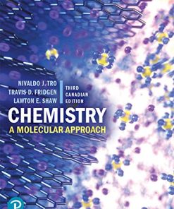 Chemistry A Molecular Approach Third 3rd Canadian