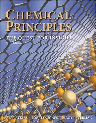 Chemical Principles The Quest For Insight 6Th