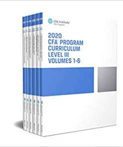 CFA Program Curriculum 2020 Level III Volumes 1 8211 6 CFA Curriculum 2020