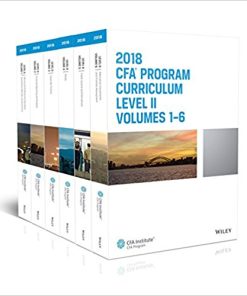 CFA Program Curriculum 2018 Level II