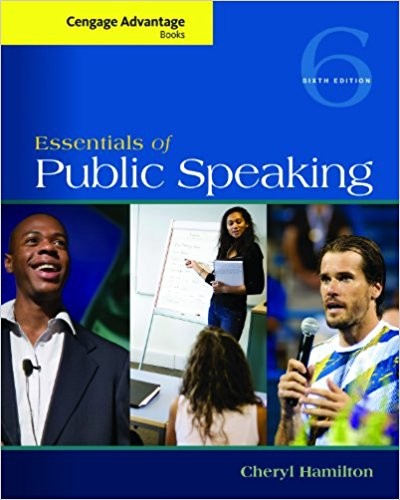 Cengage Advantage Series Essentials of Public Speaking 6th