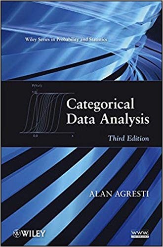 Categorical Data Analysis 3rd by Alan Agresti