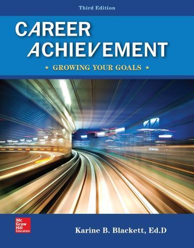Career Achievement Growing Your Goals 3Rd