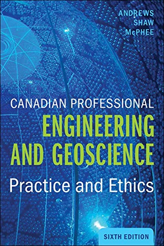 Canadian Professional Engineering and Geoscience 6th
