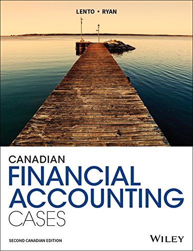 Canadian Financial Accounting Cases 2nd Canadian