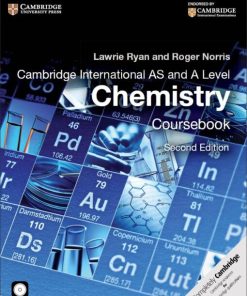 Cambridge International AS and A Level Chemistry Coursebook 2nd 2E Lawrie Ryan