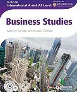 Cambridge International AS and A Level Business Studies 1st 1E Malcolm Surridge