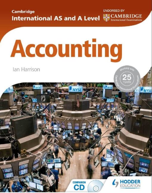 Cambridge International AS and A Level Accounting 1st 1E Ian Harrison