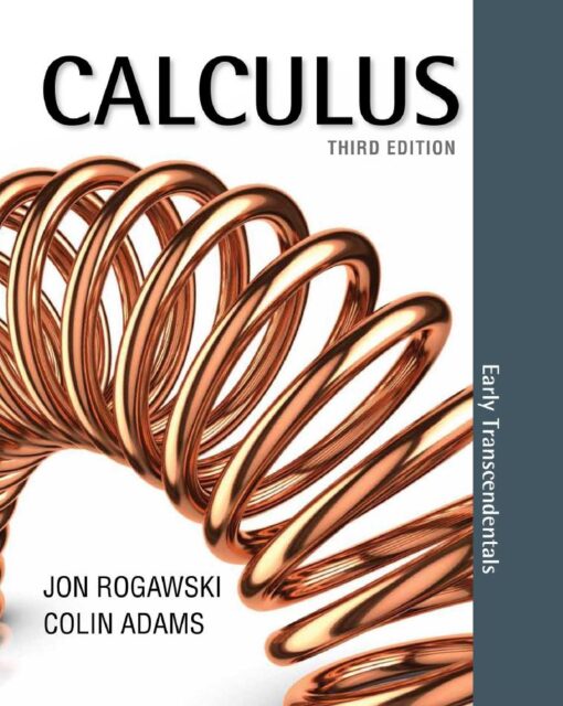 Calculus Early Transcendentals 3rd 3E