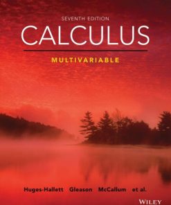 Calculus Multivariable 7th 7E HughesHallett